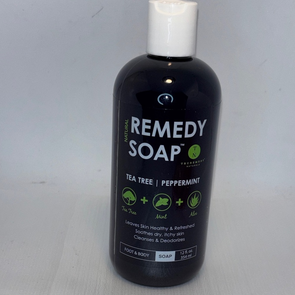 Remedy soap Tea Tree Peppermint Foot Body Soap 12 oz NWT